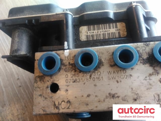 ABS sentral til Honda CR-V 2007-2012 (Type III)  (BOSCH|57110-SWY-G012-M1|0265235312|57111SWYG00| 0265950680)