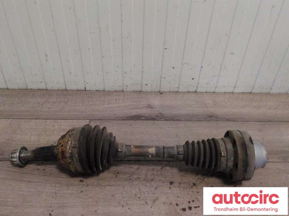 Drivaksel høyre foran, diesel/automat til Audi Q7, 2006-2010 (Type I, Fase 1)  (7L0407271C)