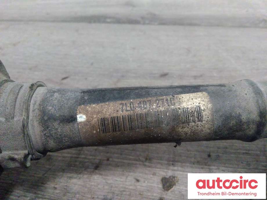 Drivaksel høyre foran, diesel/automat til Audi Q7 2006-2010 (Type I, Fase 1)  (7L0407271C|7L0407271F|7L0407271FX)