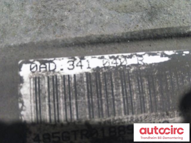Girkasse 4WD komplett automat til Porsche Cayenne 2002-2006 (Fase 1) (9PA) (9PA) (AISIN AW|95530001121|95530001127|09D300036P)