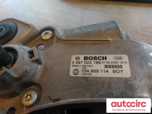 Viskermotor foran høyre til VW ID.3 2020-->>  (BOSCH|10A955120|10A955114|10A955114A| 1397226010| 3397022189)