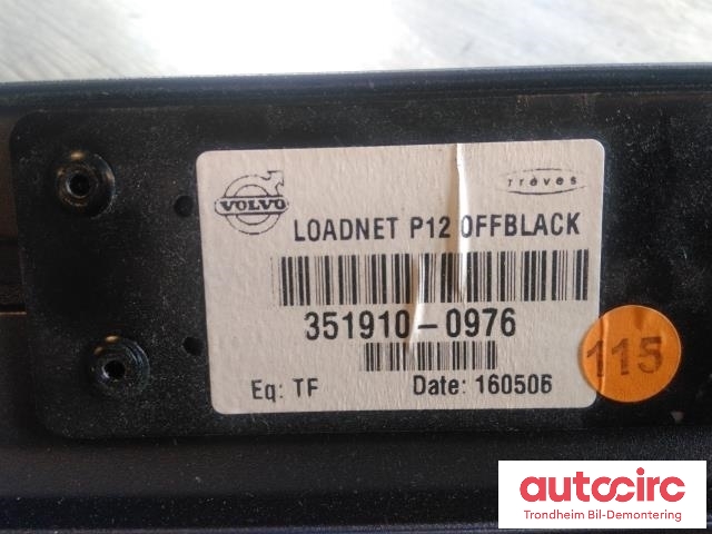 Bagasjerom hundegitter til Volvo V50 2004-2007 (Fase 1)  (..|351910-0976|39854035|)