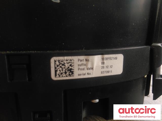 Instrumentpanel til Mercedes A-Klasse 2012-2018 (W176) (W176) (BOSCH|A1769008100|A1769009700|0263700060)