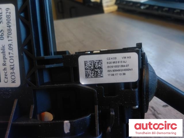 Bryter combi til VW Golf VII 2017-2020 (Fase 2) (..|5Q0953507HN|5Q0953549E|5Q0953513AJ)