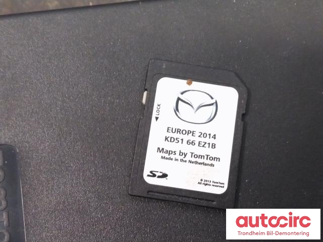 Styreenhet diverse til Mazda 6 2013-2015 (Type III, Fase 1)  (SANYO AUTOMEDIA|KD5166EZ0B|KD51-66-EZ0B|)