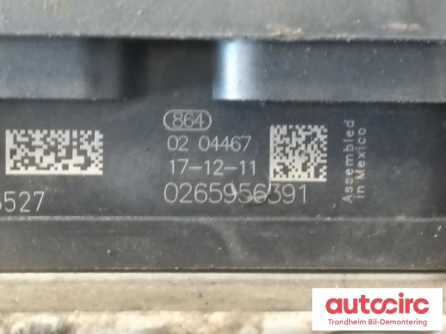 ABS sentral til Tesla Model X 2016-->>  (BOSCH|1037797-00-D|0265255653|0265956391)