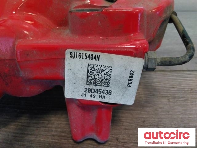 Bremsecaliper høyre bak til Porsche Taycan 2019-->>  (BREMBO|9J1615404N|9J1615424H|)