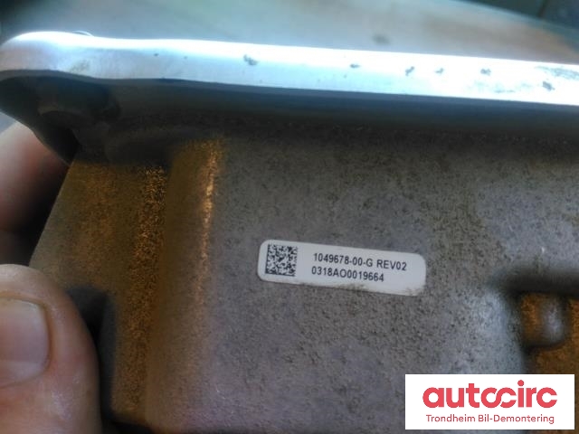 Koblingsboks elbil (HVJB) til Tesla Model X 2016-->>  (TESLA|1049678-00-G|)