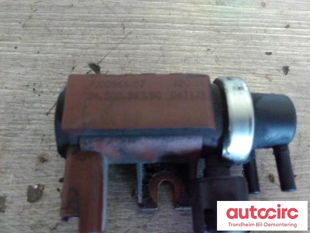 Vakuumventil til Volvo V50 2004-2007 (Fase 1)  (..|70096602|9650098380|31216025)