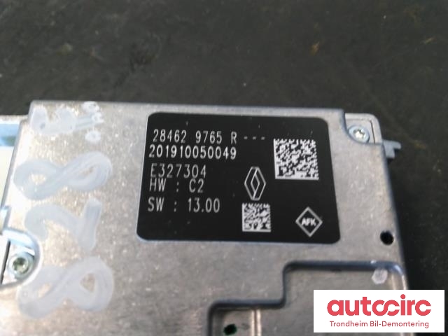 Parkeringskamera foran til Renault Zoe 2019-->> (Fase 2)  (..|284629765R|284620819R|E327304)