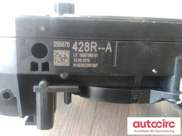 Bryter combi til Renault Zoe 2019-->> (Fase 2) (UTEN AIRBAG SLEPERING|255670428R|285T32873R|)