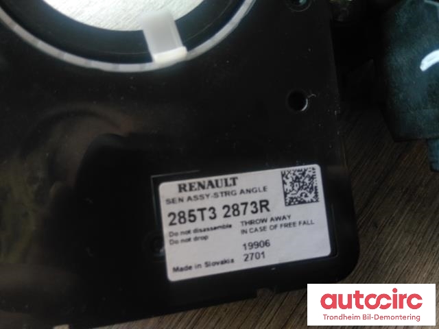 Bryter combi til Renault Zoe 2019-->> (Fase 2) (UTEN AIRBAG SLEPERING|255670428R|285T32873R|)