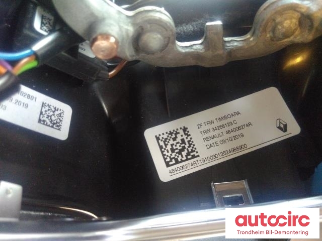 Ratt til Renault Zoe 2019-->> (Fase 2)  (TRW|484006274R|34268123|)