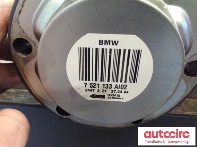 Drivaksel høyre bak, bensin/automat til BMW 6-Serie 2002-2010 (E63/E64) (E63/E64) (SAMME PÅ BEGGE SIDER|7521133AI02|7572683|33207572683)
