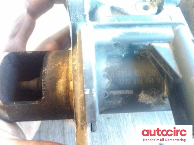 EGR-ventil til Nissan Qashqai 2010-2014 (Type I, Fase 2)  (PIERBURG|1471000Q0K|8200836385|8200846454D)