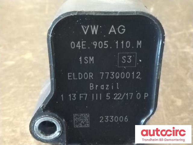 Coil elektronisk til VW Golf VII 2017-2020 (Fase 2)  (ELDOR|04E905110P|04E905110K|04E905110M)
