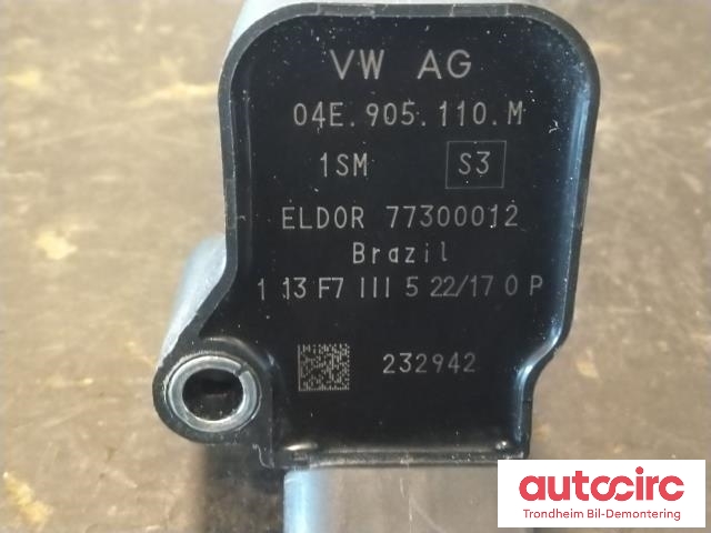Coil elektronisk til VW Golf VII 2017-2020 (Fase 2)  (ELDOR|04E905110K|04E905110P|04E905110M)