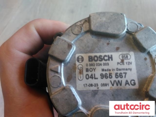 Vannpumpe elektrisk til VW Golf VII 2017-2020 (Fase 2)  (BOSCH|04L965567|0392024003|)
