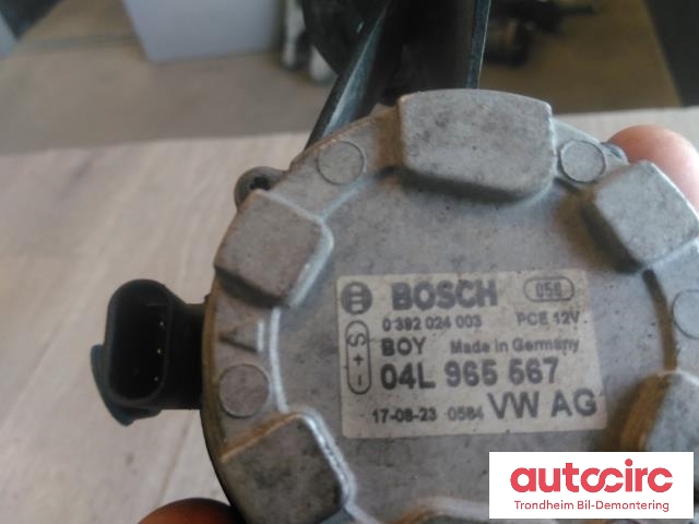 Vannpumpe elektrisk til VW Golf VII 2017-2020 (Fase 2)  (BOSCH|04L965567|0392024003|)