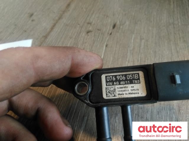 Sensor diverse til VW Tiguan 2011-2016 (Type I, Fase 2)  (DIFFERANSETRYKKSENSOR|076906051B|51MPP02-04|)
