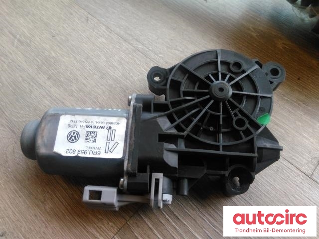 Ruteheis, kun motor, venstre foran til VW E-Up 2013-2019 (INTEVA|6RU959802|VW120FL|1S0959802)