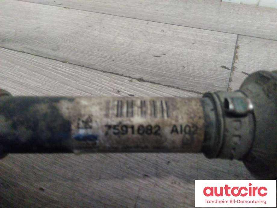 Drivaksel høyre foran, diesel/automat til BMW X1 2009-2015 (E84) (E84) (...|7591682|7605512|31607605512)