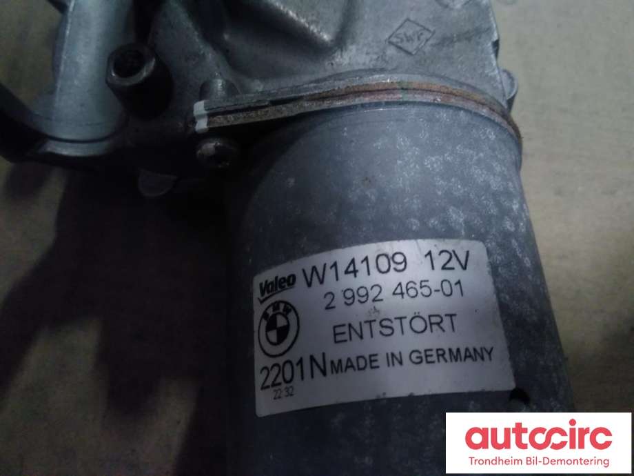 Viskermotor frontrute til BMW X1 2009-2015 (E84) (E84) (VALEO|2992465|2992465-01|61612990025)