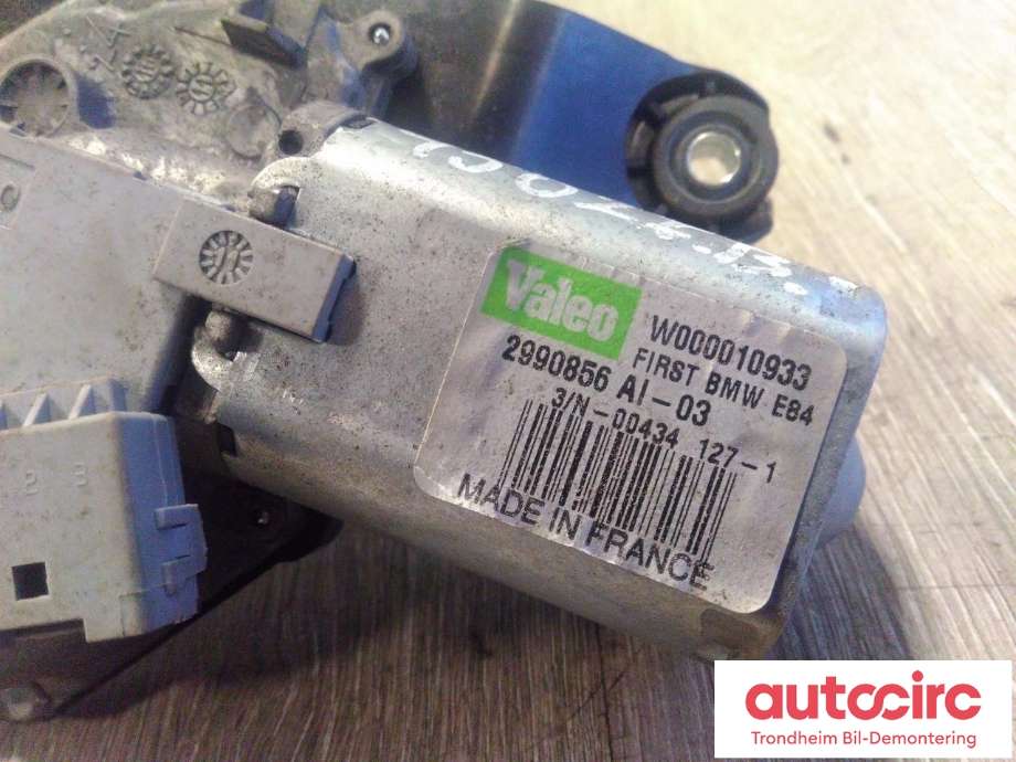 Viskermotor bakrute til BMW X1 2009-2015 (E84) (E84) (VALEO|2990856|67632990856|W000010933)