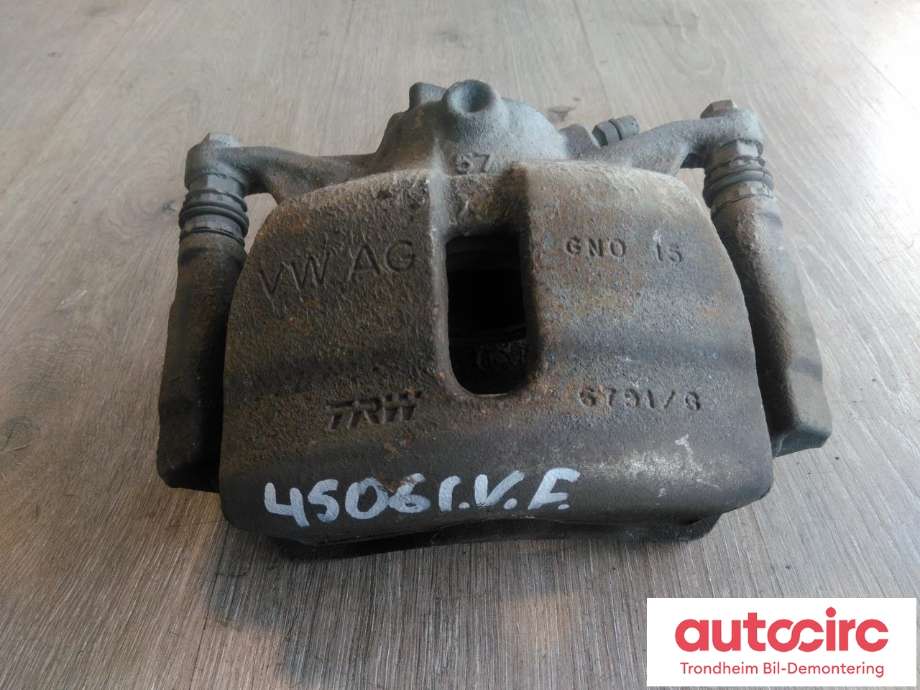 Bremsecaliper venstre foran til Škoda Octavia 2013-2016 (Type III, Fase 1) (TRW|8V0615123|8V0 615 123|)