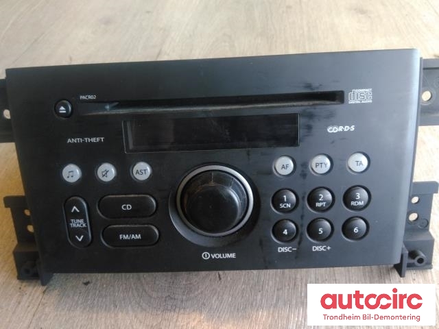 Bilstereo til Suzuki Grand Vitara 2005-2015 (Type III)  (MATSUSHITA ELECTRIC|39101-65JA0-ZEW|39101-65JA0|39101-65JA)
