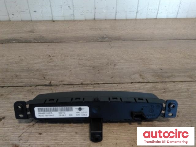 Bryter diverse til Mini Countryman 2010-2016 (R60) (R60) (..|980492205A|9804922|61319804922)