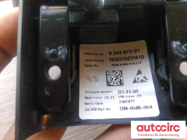 Instrument diverse til Mini Countryman 2010-2016 (R60) (R60) (TURTELLER|9243872|9325812|62109325812)