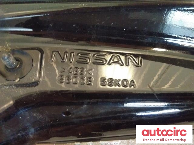 Spoiler bakluke til Nissan Leaf 2018-->> (Type II) (NISSAN|960325SK0A|)