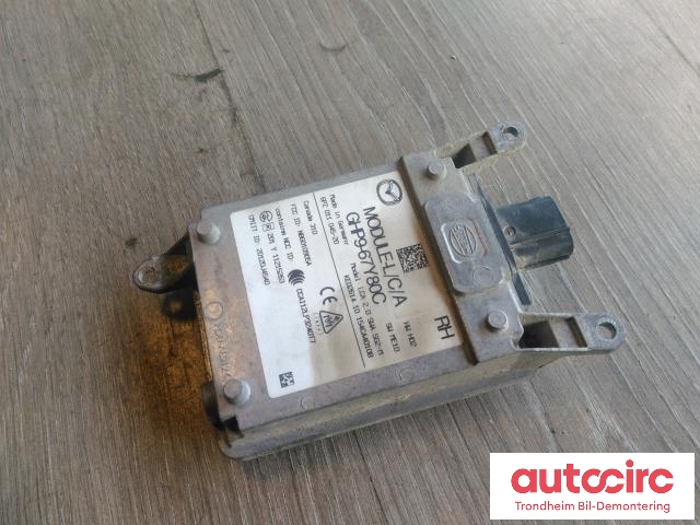 Sensor radar til Mazda 6 2013-2015 (Type III, Fase 1)  (HØYRE BAK|GHP9-67Y80C|6PZ011045-20|GHP9-67-Y80A)