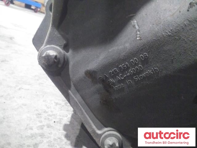 Kardang klokke bak til Mercedes GLC 2015-2022 (X253) (X253) (ZF|A2133510008|2133506502|A2053507704)