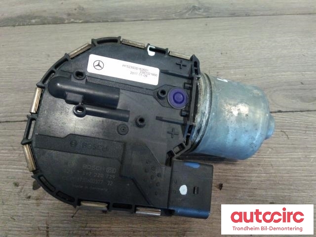Viskermotor frontrute til Mercedes GLC 2015-2022 (X253) (X253) (BOSCH|1397220729|A2538200040|A2538205500)