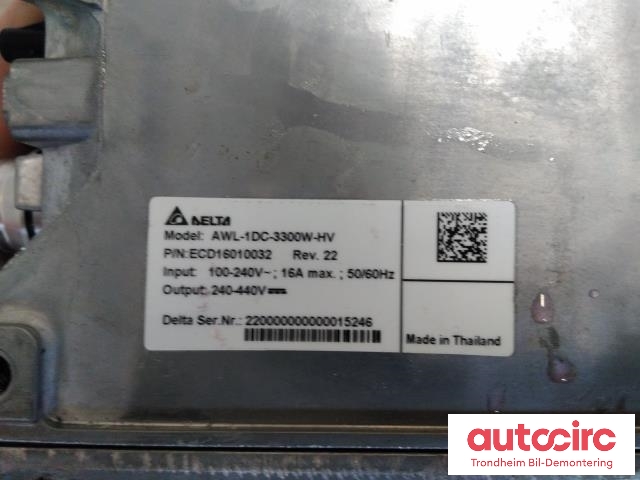 Batterilader (OBC - On Board Charger) til Mercedes GLC 2015-2022 (X253) (X253) (DELTA|ECD16010032|A0009005809|)