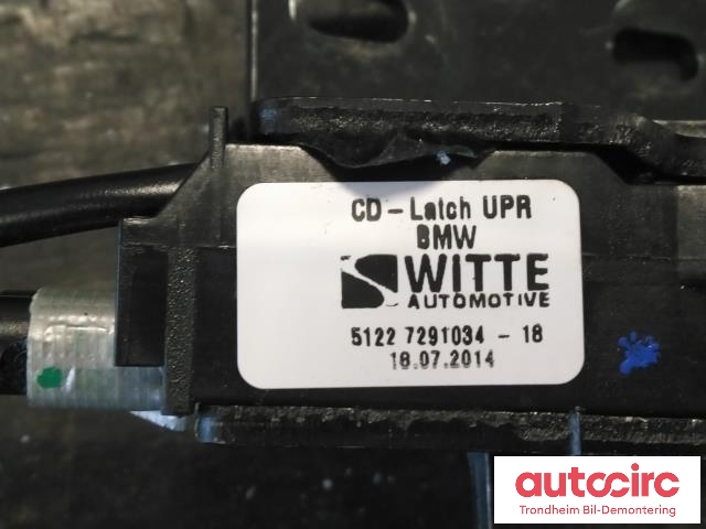 Låsekasse høyre bak til BMW i3 2013-2022  (WITTE AUTOMOTIVE|7291034|51227291034|)