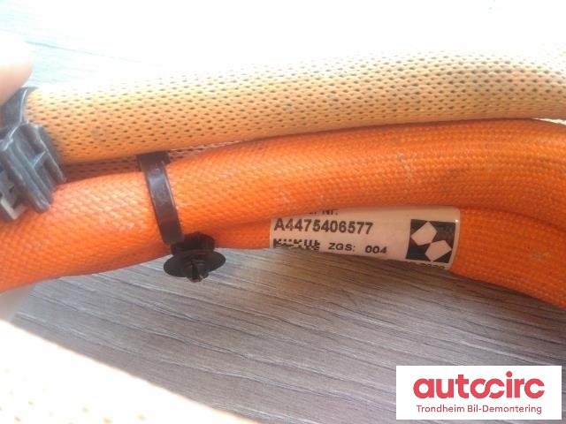 Kabel høy volt (HV) elbil til Mercedes EQV 2020-->> (W447) (W447) (..|A4475406577|)