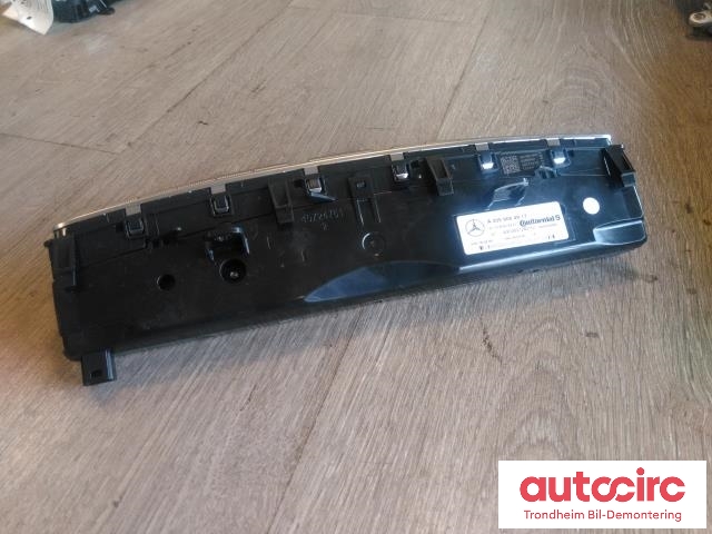 Varmeapparat betjening til Mercedes EQV 2020-->> (W447) (W447) (CONTINENTAL|A2059054917|A3C0021260101|)