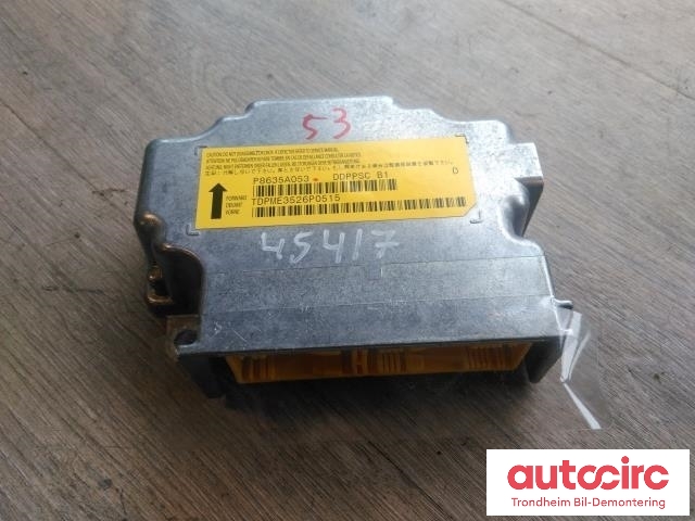 Styreenhet airbag hovedsensor til Mitsubishi Outlander 2007-2010 (Type II, Fase 1) (..|8635A053|)