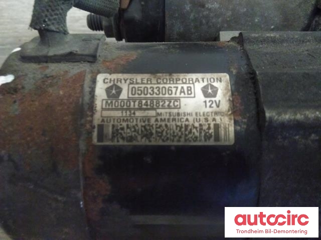 Starter til Chrysler Sebring 2001-2007 (Type II)  (MITSUBISHI|05033067AB|M000T84882ZC|5033067AB)