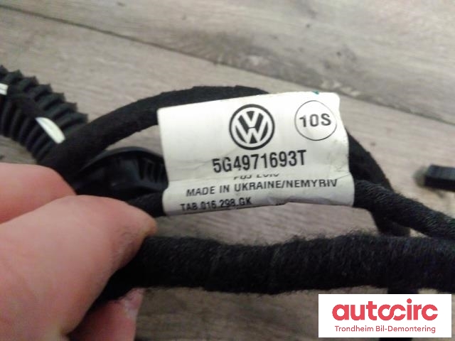 Ledningsnett til VW e-Golf 2017-2020 (Fase 2) (DØR V.B|5G4971693T|)