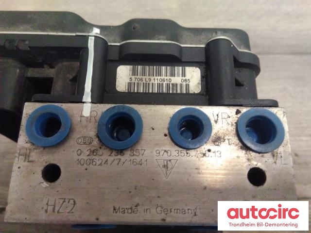 ABS sentral til Porsche Panamera 2009-2017 (Type I) (970) (970) (BOSCH|97035575513|97035595505|97035595532)