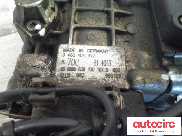 Dieselpumpe til VW Golf IV 1998-2003 (BOSCH|038130107D|0460404977|038130107KX)