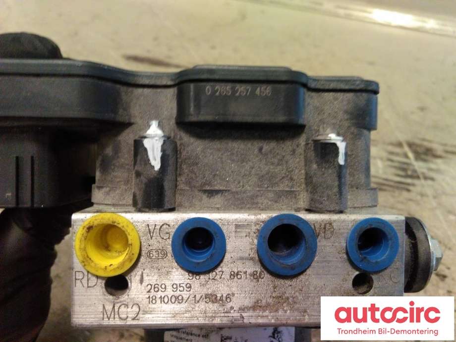 ABS sentral til Peugeot 3008 2016-->> (Type II)  (BOSCH|9826694380|0265257456|1623161480)