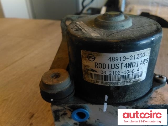 ABS sentral til SsangYong Rodius 2005-2013 (Type I)  (ATE|48910-21200|06.2102-0068.4|06.2109-0334.3)