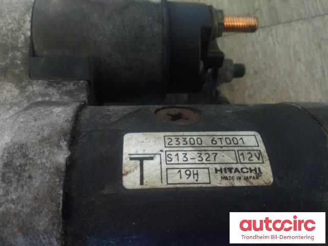 Starter diesel til Nissan King Cab 2002-2011 (Fase 2) (D22/NP300) (D22/NP300) (HITACHI|233006T001|S13-327|)