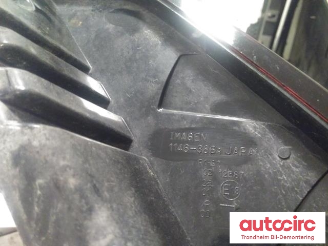 Baklykt høyre til Peugeot iOn 2011-2020  (IMASEN|6351NC|1146-386R|)