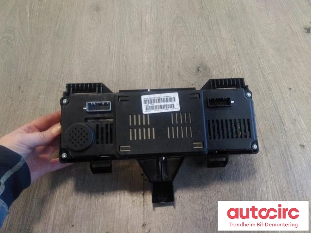Instrumentpanel til Renault Zoe 2013-2019 (Fase 1)  (..|24810171R|5550022204|248105950R)